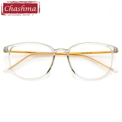Chashma Prescription Eyewear Women Optical Light Clear Frame ULTEM Durable Flexible Glasses Myopia Fashion Round Glasses Men