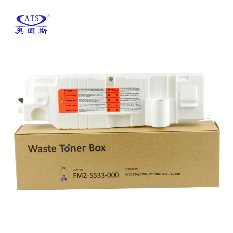 

1PC Waste Toner Box For Canon IR C2550 C2880 C3080 C3380 C3480 Compatible Copier Spare Parts