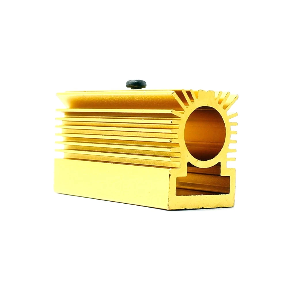 Pemegang Heatsink pendingin Laser aluminium, penghilang panas Radiator jumlah 20x27x50mm UNTUK modul dioda Laser 12mm