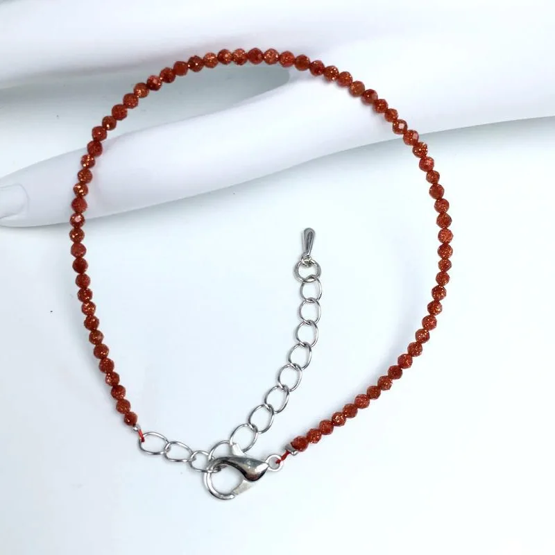 Naturstein Rosenquarz Amethyst 2/3/4mm Kleine Runde Steine Armband Mini-Armband Geeignet als Geschenk für Männer und Frauen – Detail 28