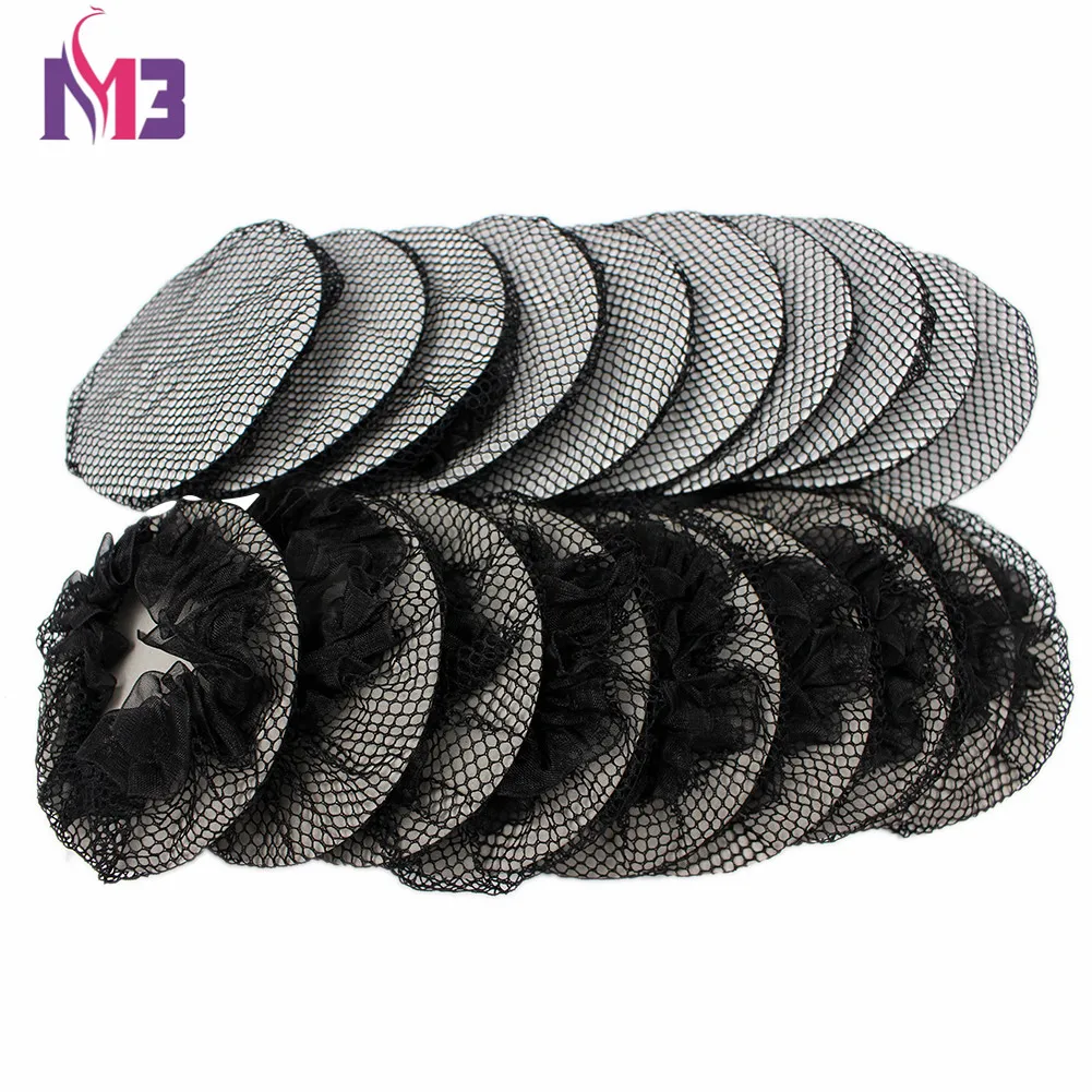 20 Teile/los Haar Net für Frauen Perücke Kappe Unsichtbare Elastische Mesh Haarnetz Bun Abdeckung Tanzen Haar Net Perücken Welle – Detail 14
