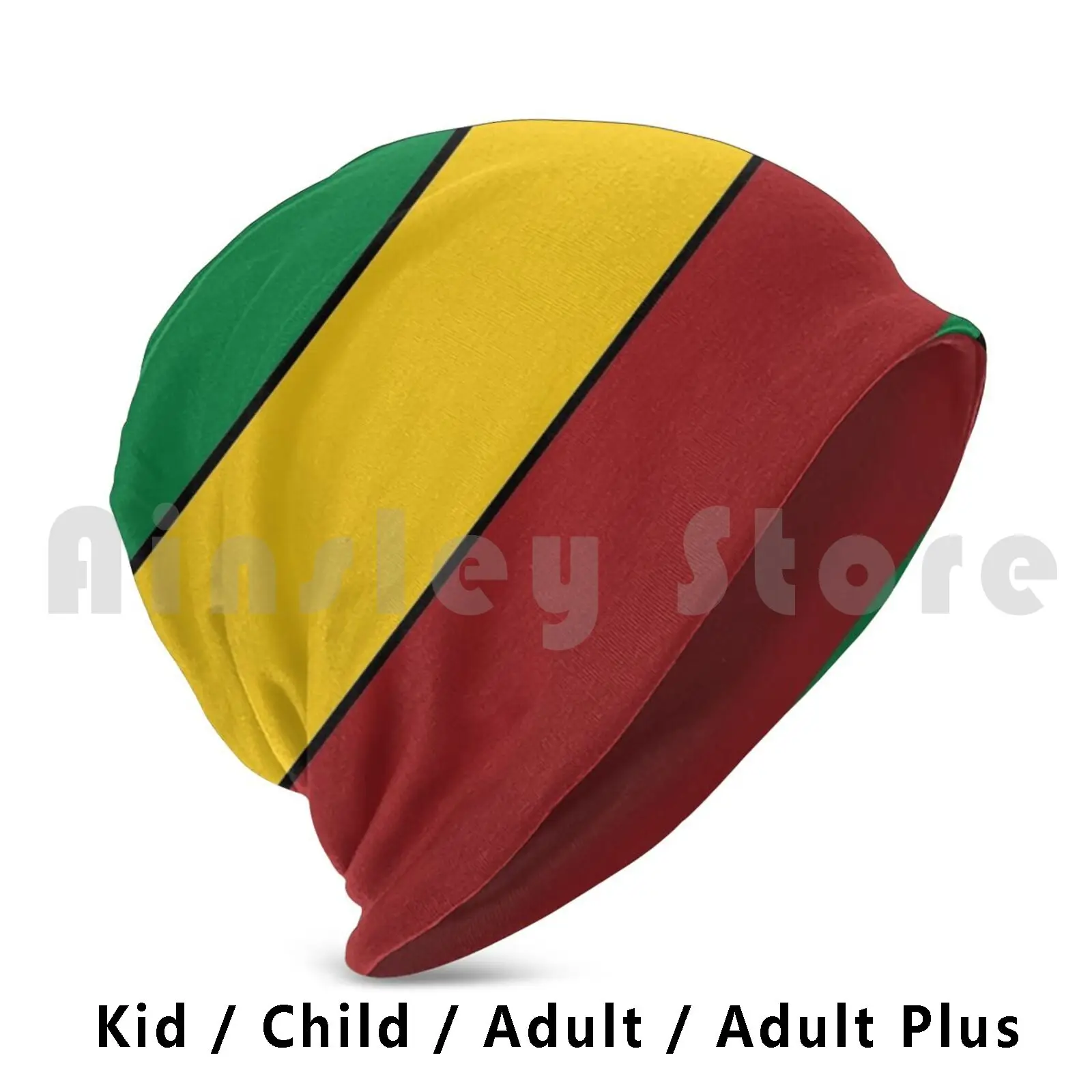 Rasta Stripes Beanies Pullover Cap Comfortable Rasta Stripes Rasta Rasta Jah Lion Tuff Lion Order Reggae Ethiopia