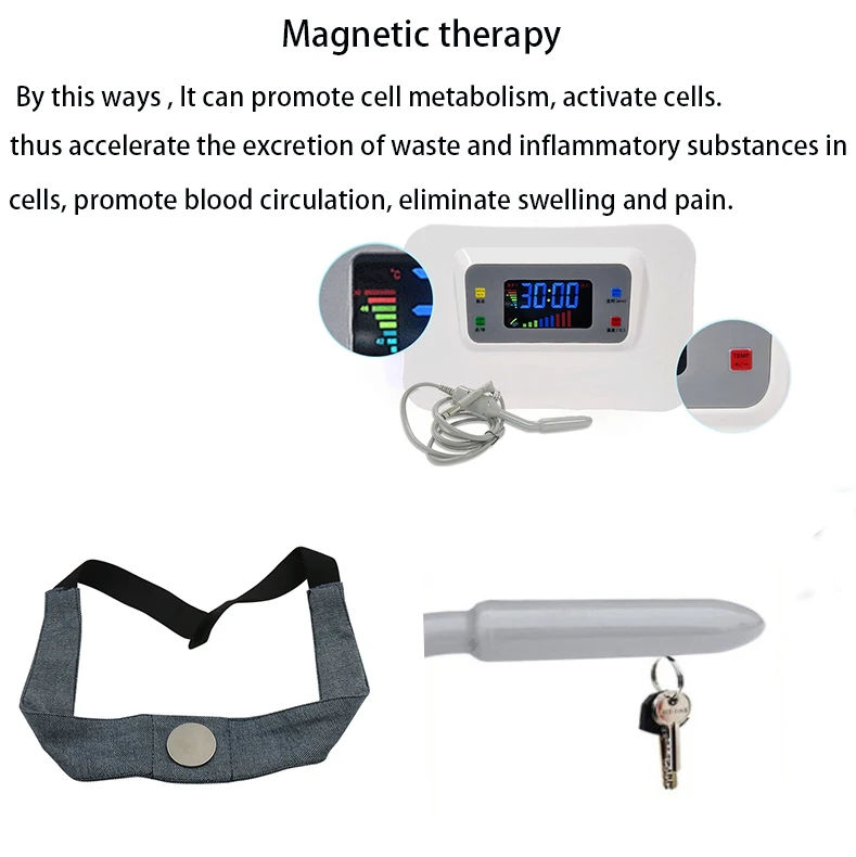 Multifunctional home medical prostate therapy device