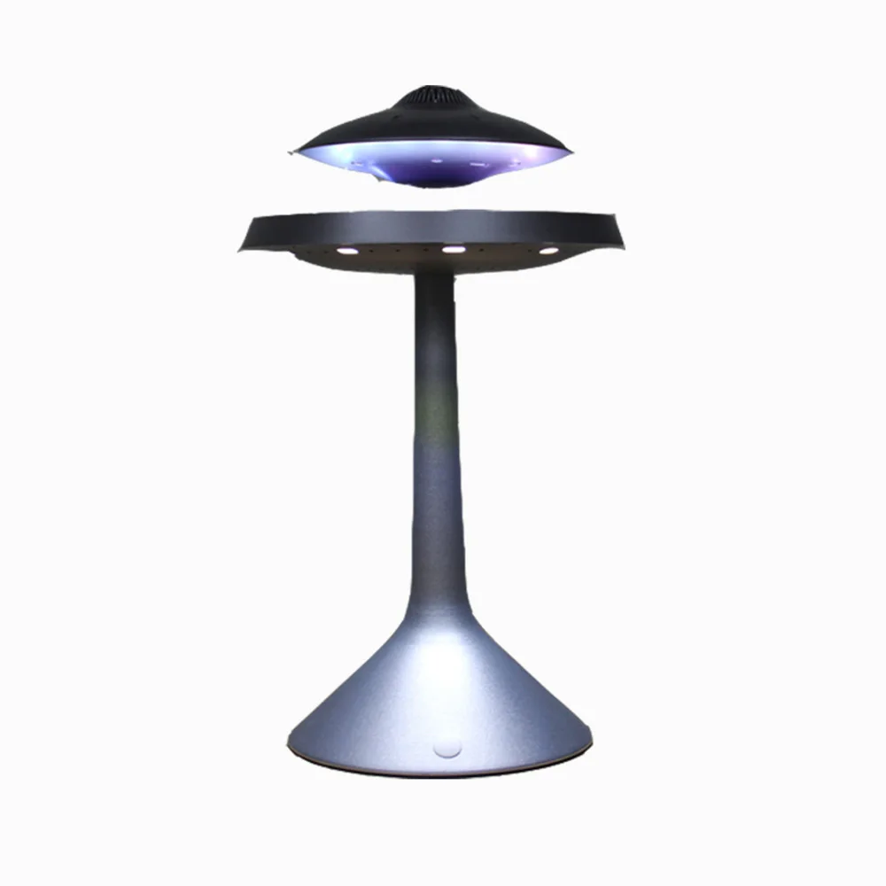 Magnetic Levitation Led Table Lamp With Ufo Speaker Bluetooth Surround Speaker Gift Small NightLamp Wireless Intelligent Product