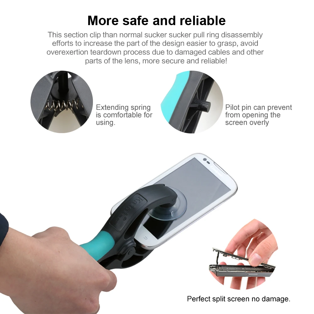 Non-Slip Suction Cup Pliers Mobile Phone LCD Screen Opening Tool Kit For iPhone iPad Samsung LCD Screen Repair