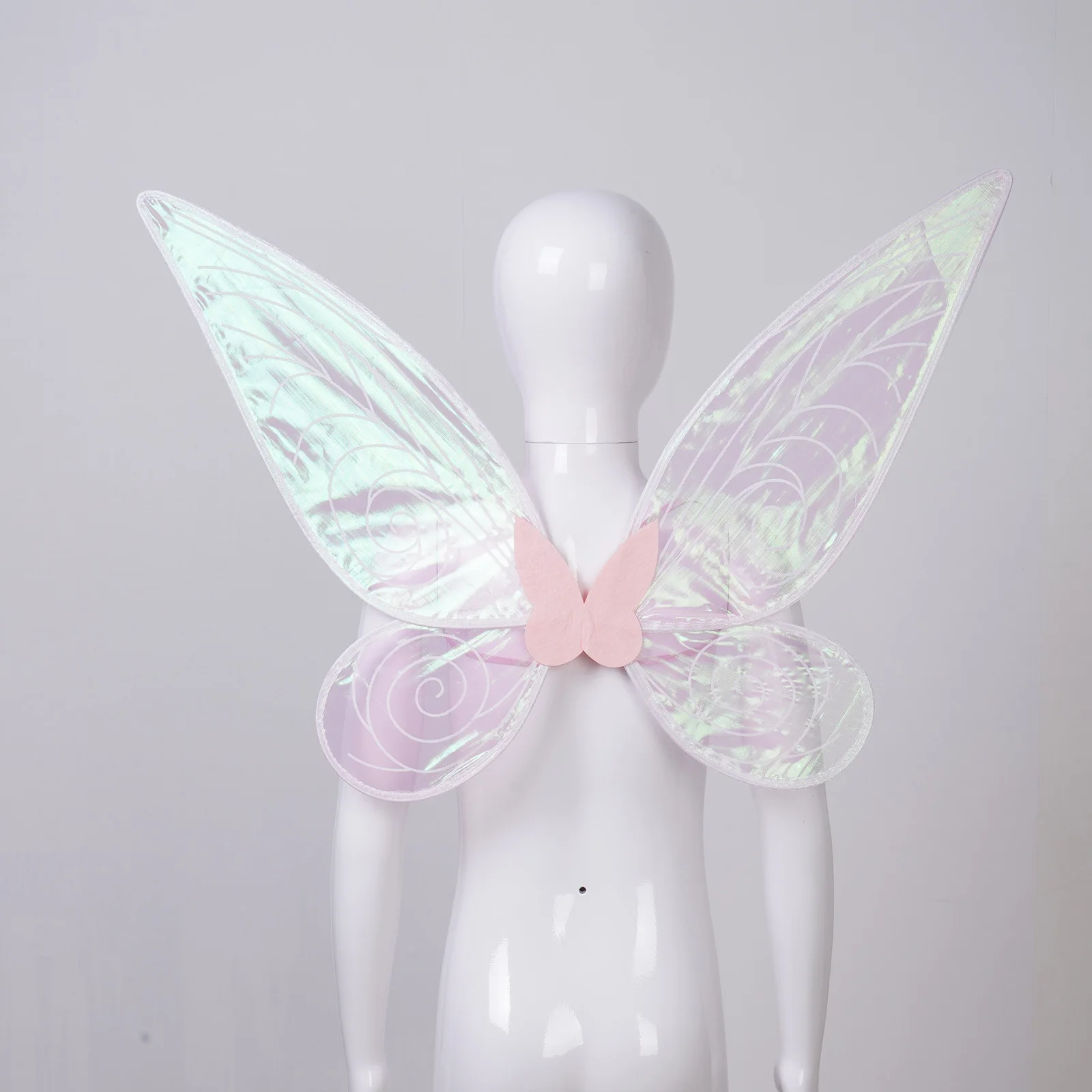 Anjo de fadas asas borboleta para meninas festa fantasia vestido traje natal halloween cosplay/fotografia/desempenho adereços