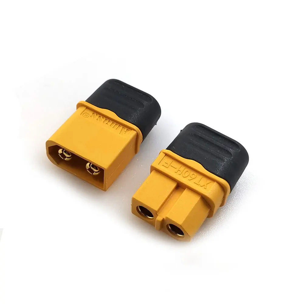 Conector plug amass xt60h original, com estojo caixa fêmea/macho xt60, plugue para rc bateria de lipo rc carros fpv drone