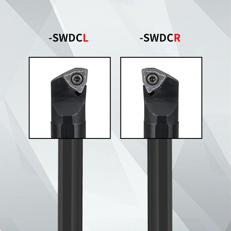 Portautensili per tornitura interna S14N-SWDCR04 S14N-SWDCR05 barra di alesatura inserti in metallo duro WCMX utensili da taglio CNC