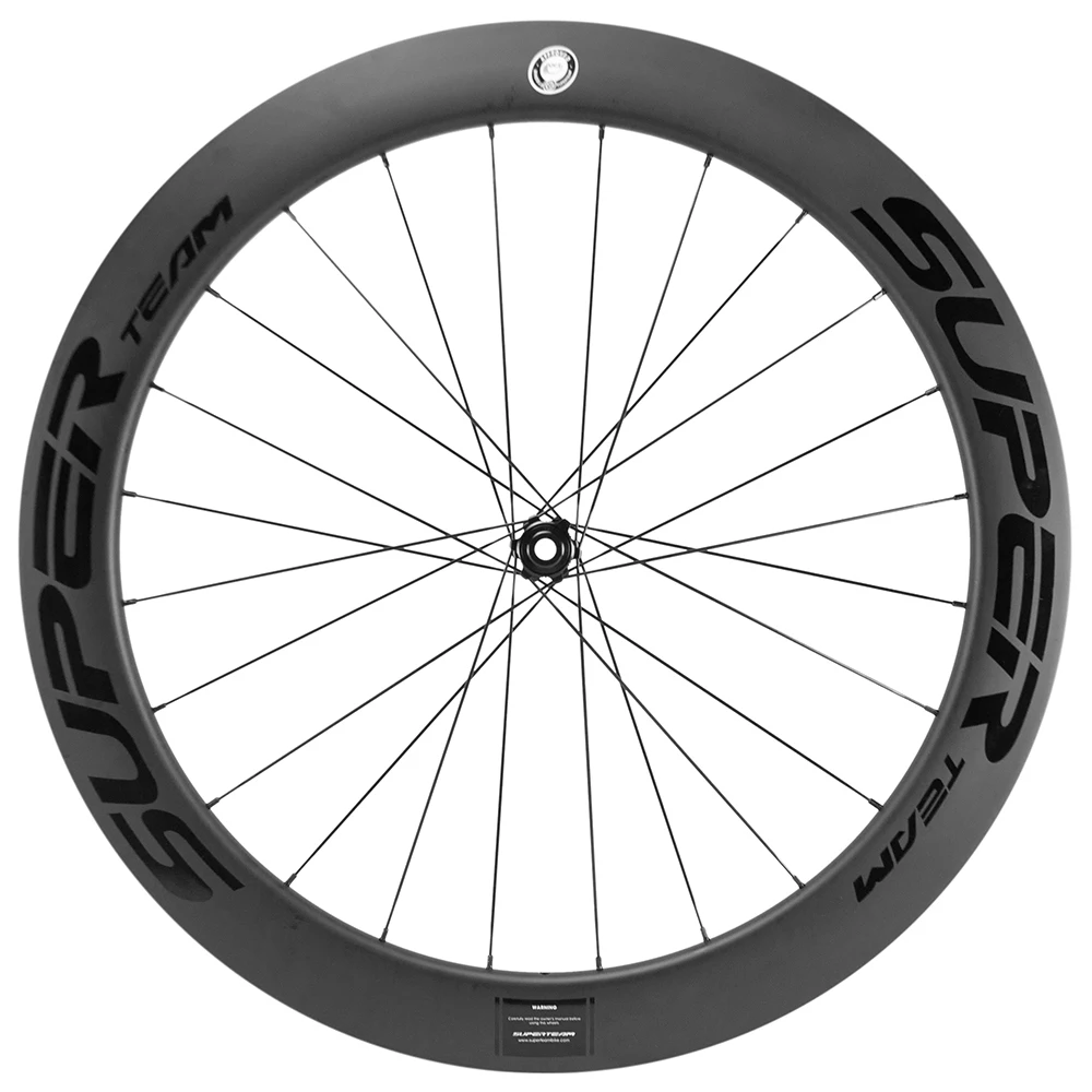 700C 60MM+88MM Disc Brake Carbon Wheelset Superteam Tubeless Carbon Wheels Cycling Wheels