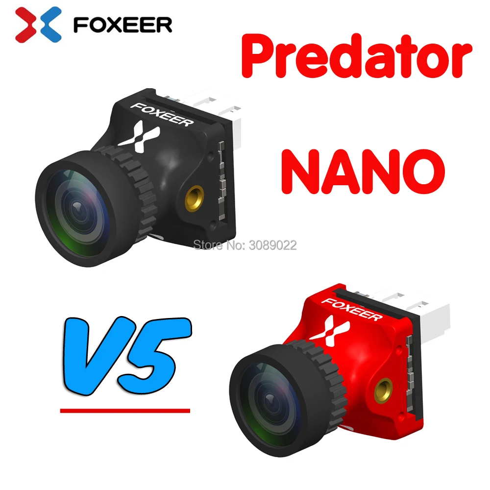 foxeer-predator-nano-v5-fpv-camera-super-wdr-osd-4ms-latency-switchable-pal-ntsc-for-2-inch-indoor-fpv-racing-drone-tiny-whoop
