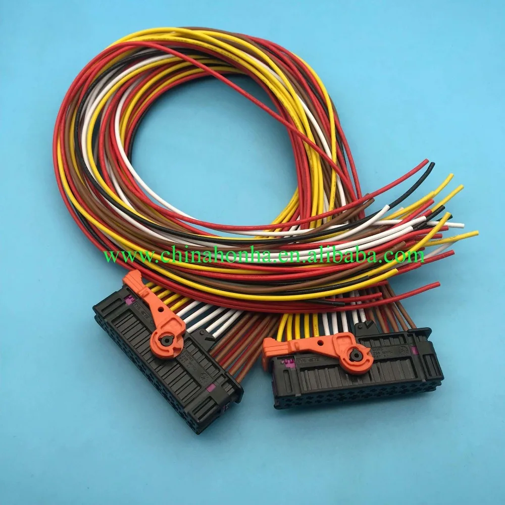 1/2/5/10 pcs Guard against theft defensive alarm Anti Theft 28 pin connector wire harness rubber cover 1K0 937 702C