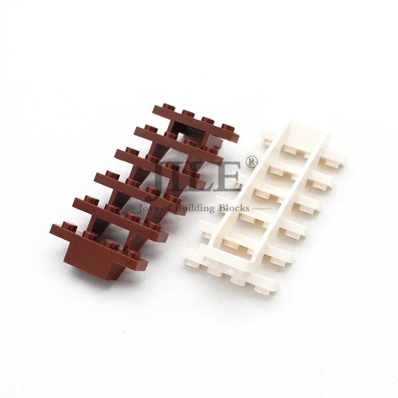 

Moc Stairs 7x4x6 Straight Open 30134 Street View DIY Enlighten Building Blocks Bricks Compatible with Assembles Particles Toys