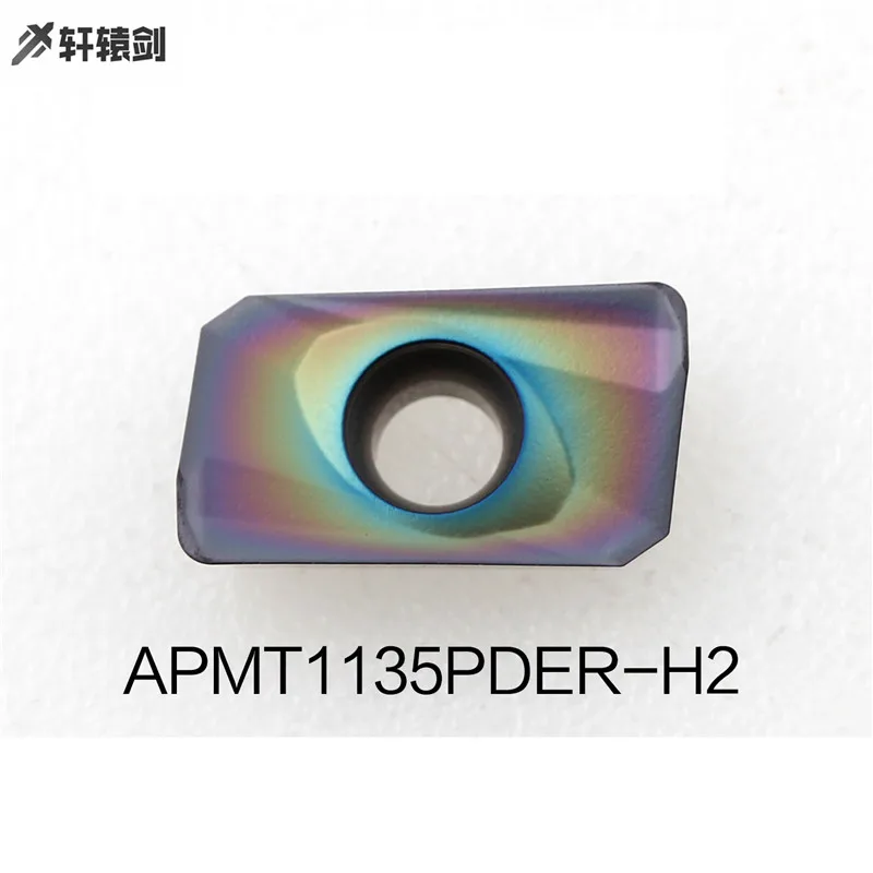 10PCS APMT1135PDER APMT1604PDER APMT1605PEER XM H2 XH55เหล็กชุบแข็งคาร์ไบด์แทรกเครื่องมือมิลลิ่งCNCเครื่องกลึงโลหะเครื่องกลึงโลหะ