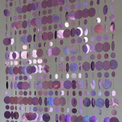 DIY wedding stage layout PVC plastic sequin curtains Christmas Festive party decoration Supplies