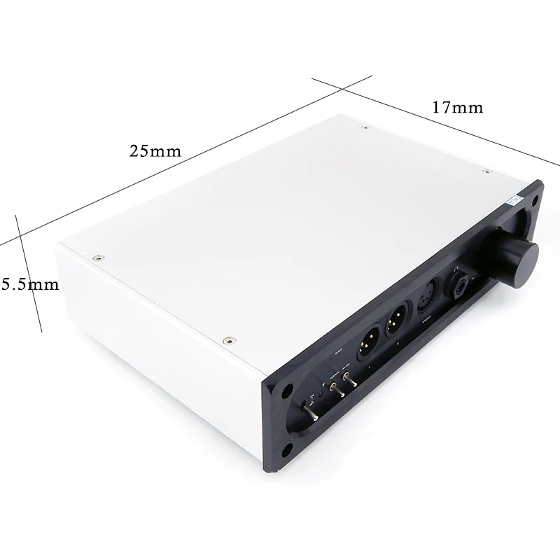 Imagem -03 - Amplificador de Fone de Ouvido Hifi Full Xlr Saída Baixa Distorção Amplificador de Ouvido Classe a 6.35 mm Balanceamento