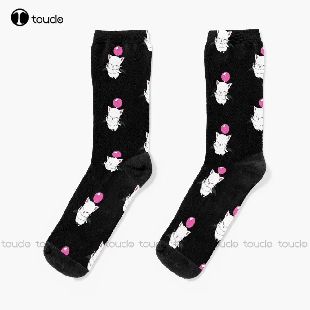 Moogle Love Socks Womens Running Socks Personalized Custom Unisex Adult Teen Youth Socks 360° Digital Print Hd High Quality