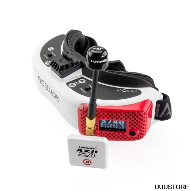 FatShark Dominatior HDO2 FPV Brille + ImmersionRC rapidFIRE Modul  