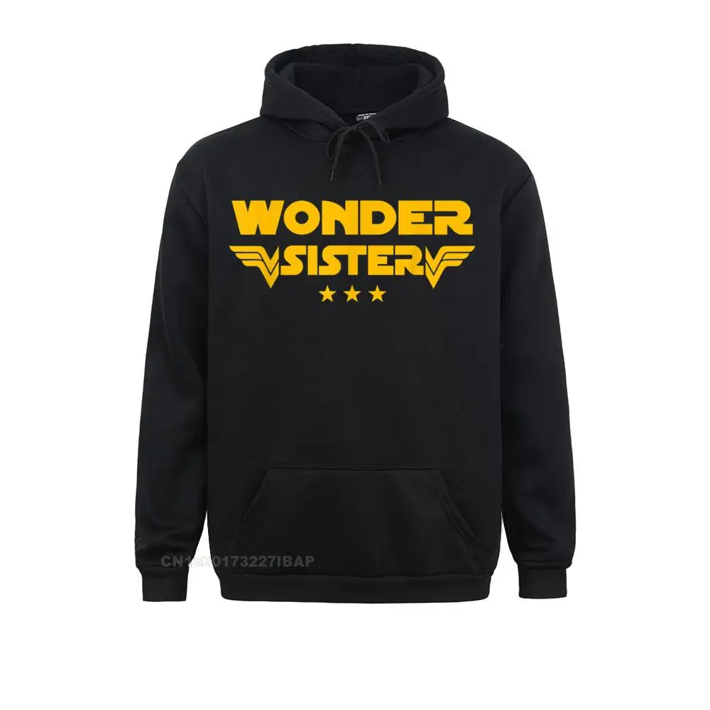 Wonder Sister Tshirt Wonder Sister T Shirt Hoodie Hoodies For Men Preppy Style Sweatshirts Print Discount Clothes Long Sleeve