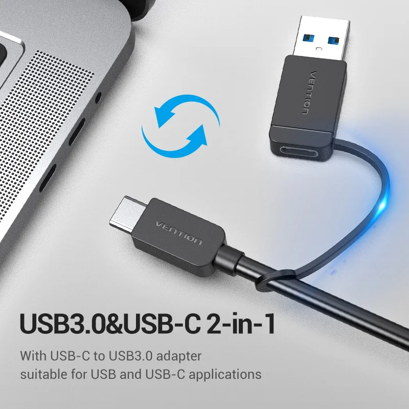 Vention USB C HUB 3.1 Type C to USB 3.0 Adapter Multi USB with Micro USB Charging Port for MacBook Huawei OTG Type C HUB 3.0 USB