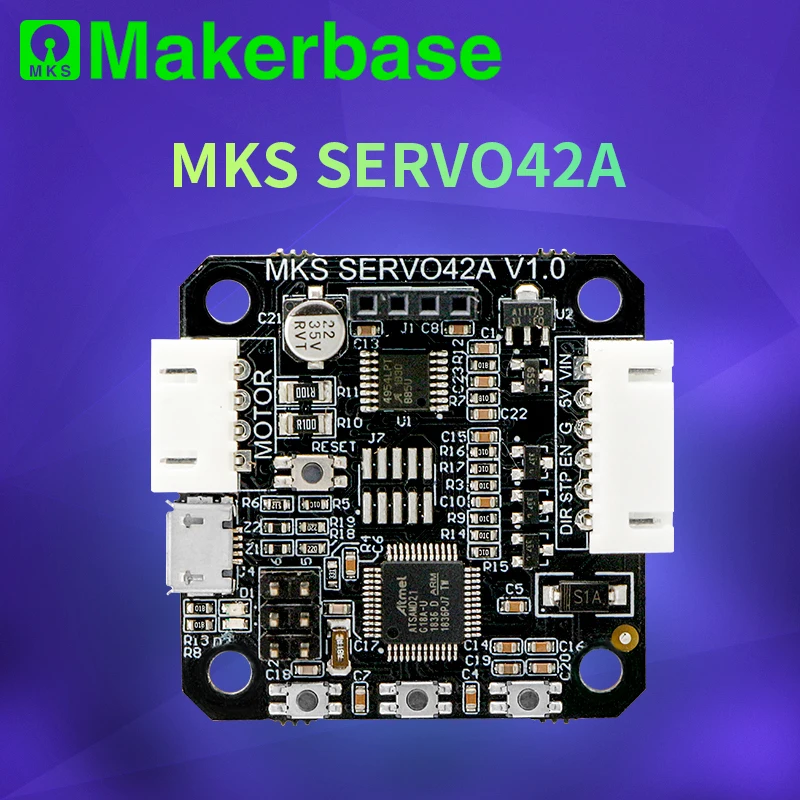 

Makerbase MKS SERVO42A PCBA NEMA17 closed loop stepper motor Driver CNC 3d printer parts prevents losing steps for Gen_L SGen_L