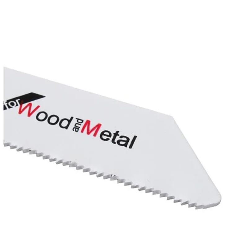 10PCS 6in High- Carbon Steel Metal Cutting Tools Reciprocating Jigsaw Blades Kit