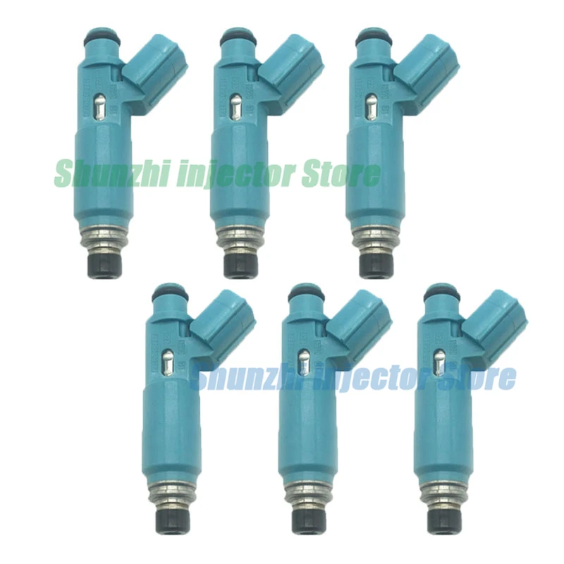 

6pcs Fuel Injector Nozzle For Toyota Camry Solara Highlander 01-04 2.4L L4 2AZFE OEM:23250-28020 23209-28020 2325028020