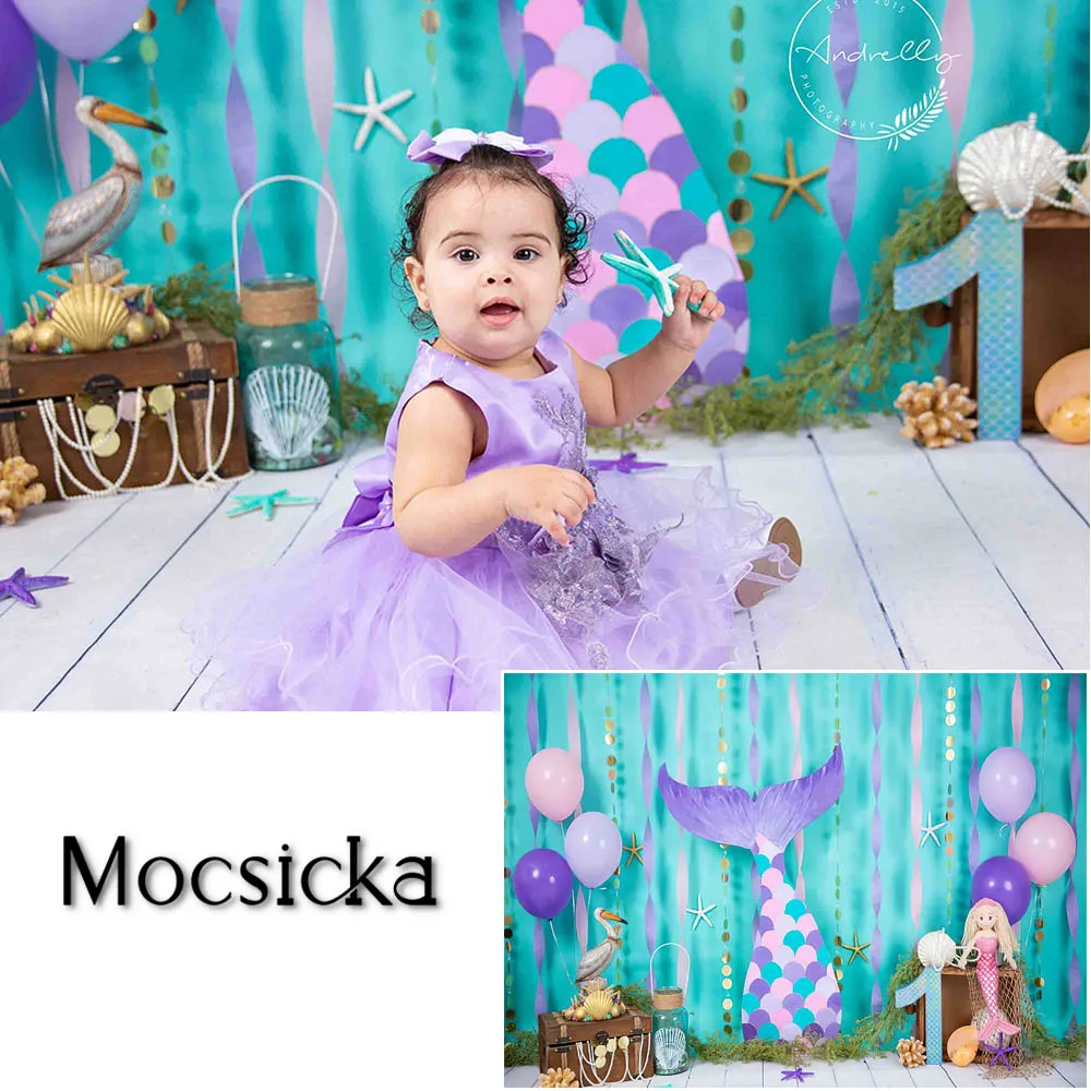 Cake Smash 1st Birthday Photography Backdrops Child Kids Baby Flower Bathroom Bears Decor Boy Girl Photocall Studio Background