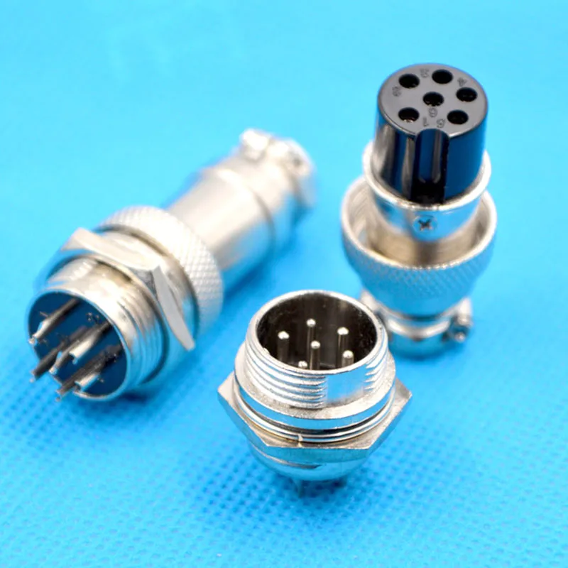 

10Set New Cable Connector 16mm Aviation Socket Connector GX16-2-10 Core Aviation Plug Socket Connector Special Wholesale