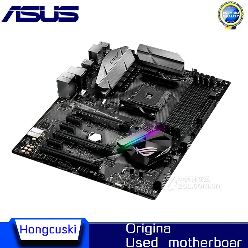 Used For ASUS ROG STRIX B350-F GAMING B350F original motherboard Socket AM4 DDR4 64GB B350 Desktop Motherboard