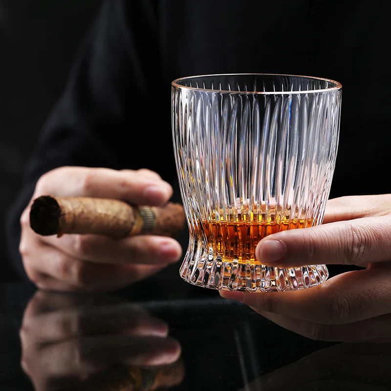 Whiskey Glasses,Scotch Glasses,Old Fashioned Whiskey Glasses/Style Glassware for Bourbon/Rum