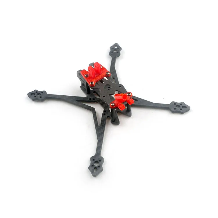 HappyModel-Kit de marco de fibra de carbono para Dron, pieza de repuesto de 3,5mm, 3K, placa inferior, Crux35 HD, ELRS, Micro Freestyle, FPV, 150 pulgadas