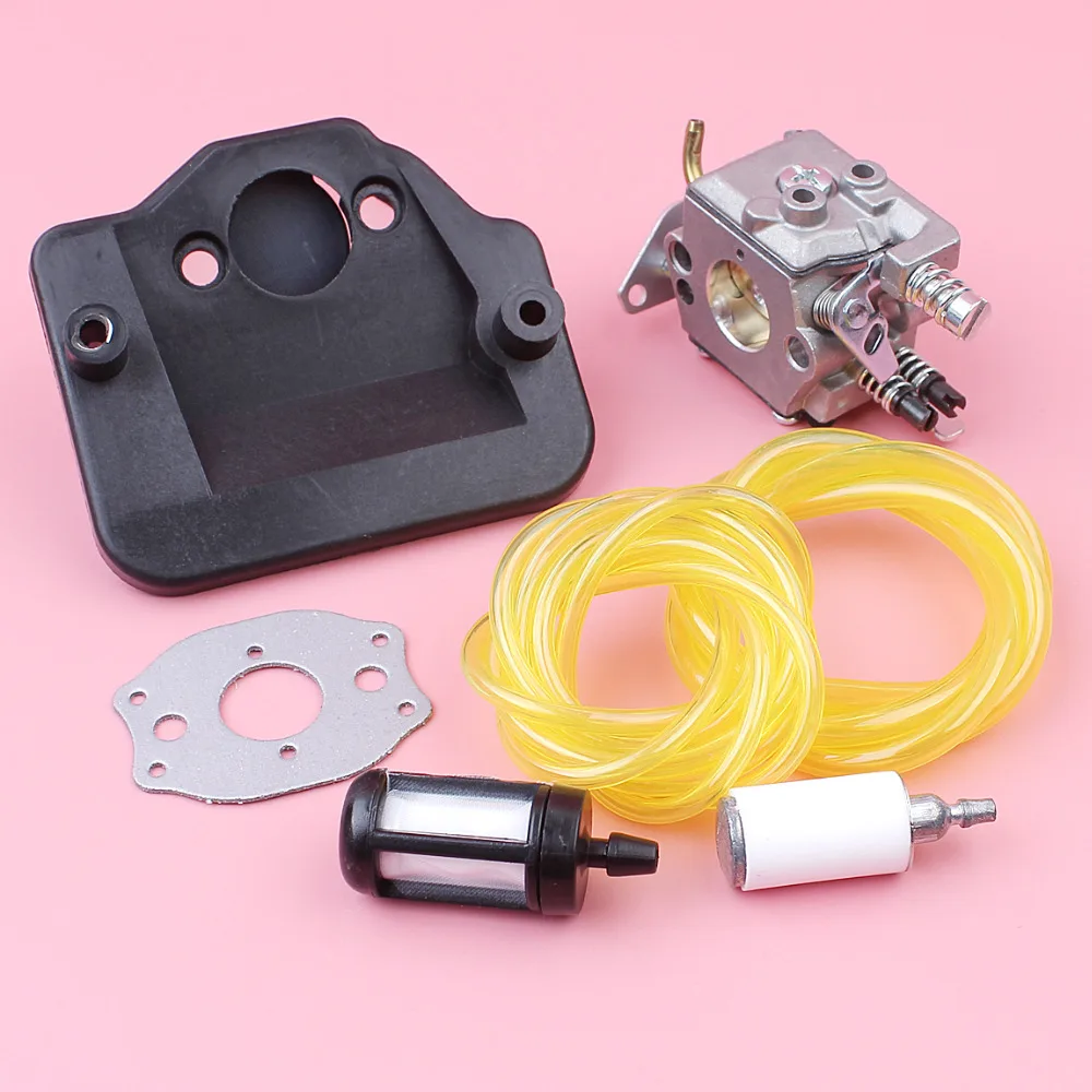 Bộ Chế Hòa Khí Không Lọc Nhiên Liệu Dòng Vòi Đệm Cho Husqvarna 136 137 141 142 Máy Cưa Xích Dự Phòng Công Cụ Phần Бензопила