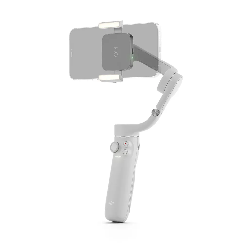 DJI OM5 ملء ضوء الهاتف المشبك ل DJI OM 5 4 SE المغناطيسي تصميم مع سطوع قابل للتعديل و درجة حرارة اللون الأصلي