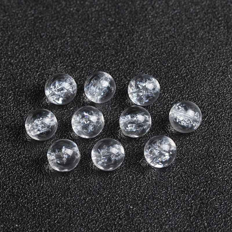 4A Natural Himalaya Quartz Crystal  Single Bead DIY Jewelry Making