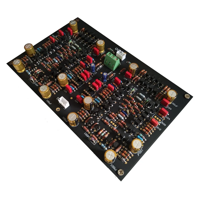 

Новейший Золотой предусилитель HIFI Audio, односторонняя, сбалансированная Плата усилителя A100SSD A100SSDP