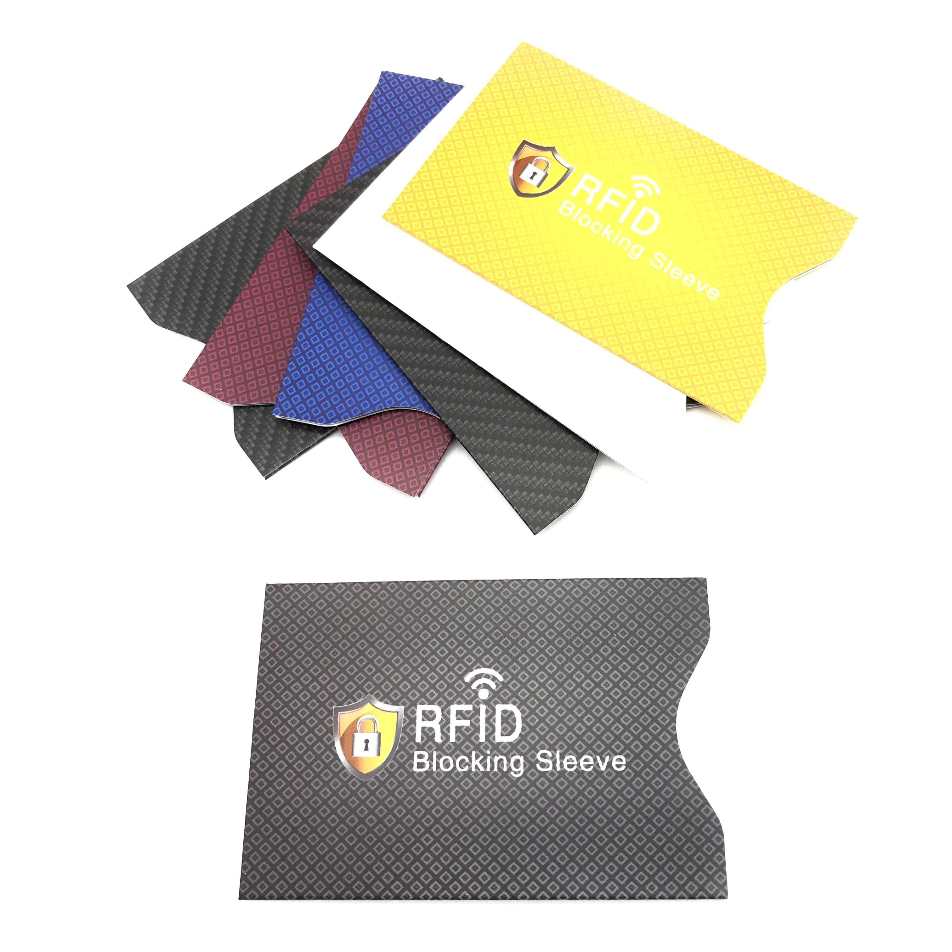 2Pc Anti Rfid NFC portfel blokujący czytnik blokada pojemnik na kartę bankową Id etui na karty bankowe ochrona metalowe etui na karty kredytowe