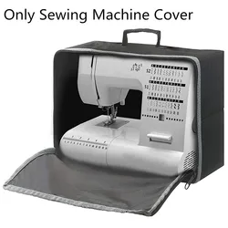 1 Piece 42x37x20cm Sewing Machine Cover  Universal Protective Dust Proof Tote Bag Oxford Cloth Handle Sewing Machine Cover