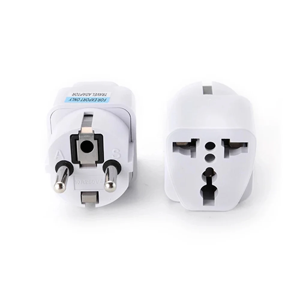 Universal EU German Korea Conversion Plug Adapter US/AU/UK to DE KR Plug Socket Travel Plug Germany Korea EU AC Power Plug