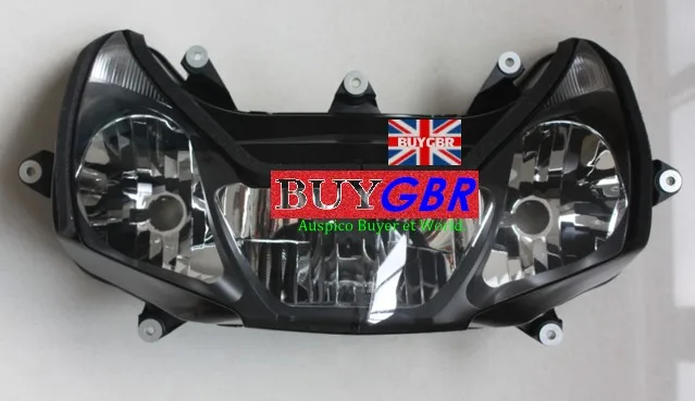 Buygbr for Honda CBR954rr 2002-2003 Motorcycle Headlight Lamp Assembly CBR954RR 2002 2003 02 03