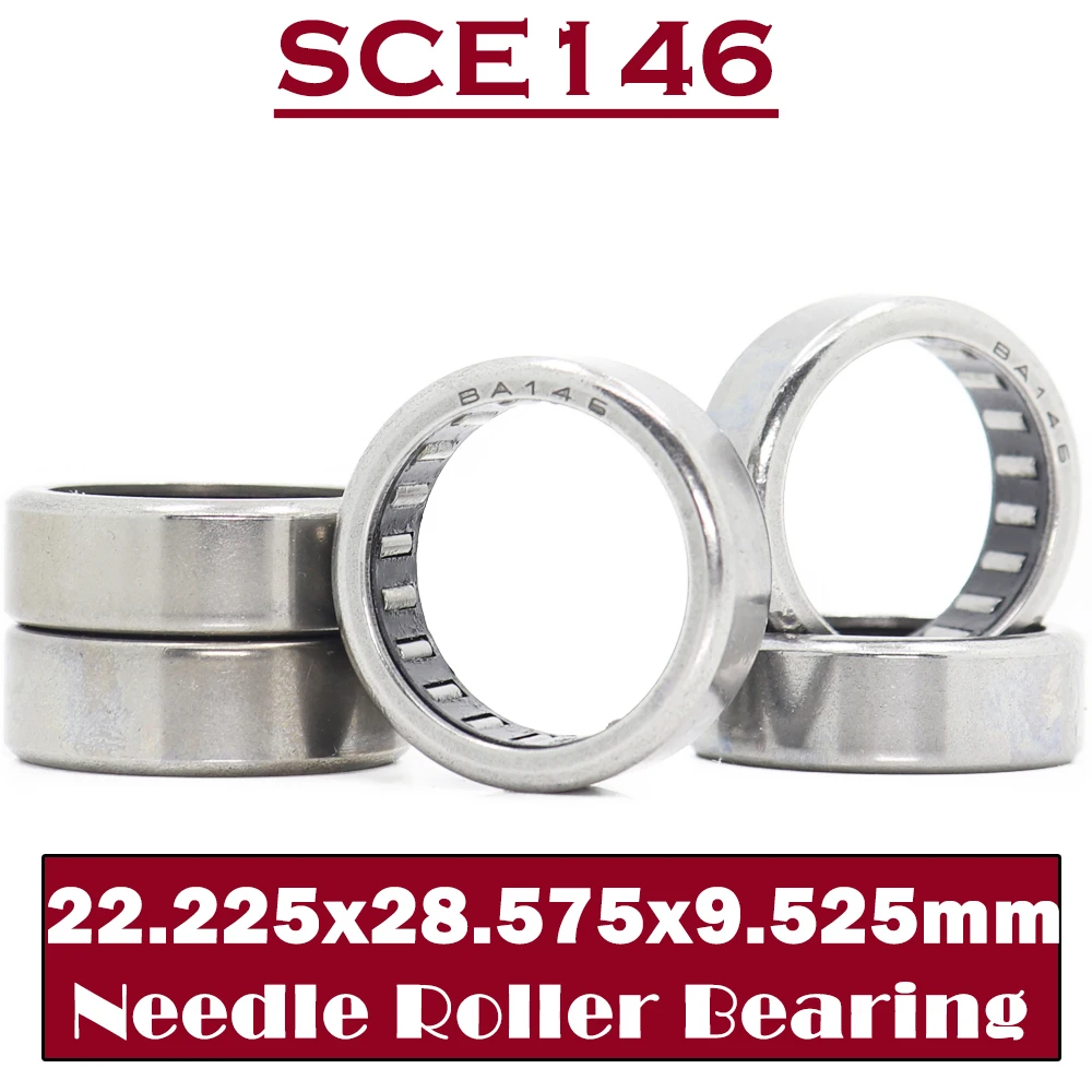 SCE146 Needle Bearings 22.225*28.575*9.525 mm ( 5 PCS ) Inch Drawn Cup Needle Roller B146 BA146Z SCE 146 Bearing