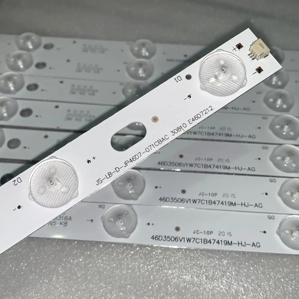 

8PCS/LOT 7LED (6V) Led strip backlight for LED46C360 JS-LB-D-JP46D7-071CBAC 30810 E46D7212PC62926B