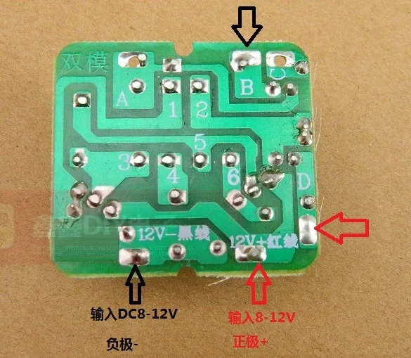 12V to 220V Step UP Power Module 35W DC-AC Boost Inverter Module Dual Channel Booster Module Power Regulator