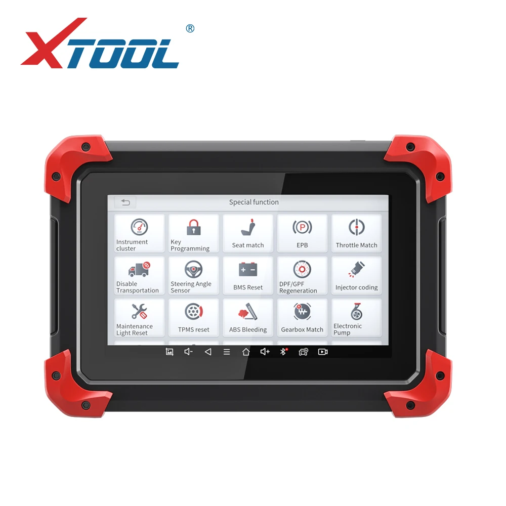 Newest XTOOL D7 Automotive All System Diagnosis Tool Code Reader Key Programmer OBDII Scanner xtool iodb2 PK MK808 CRP909E