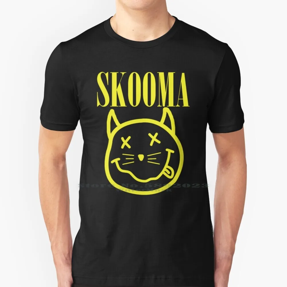 Skoovana 100% Cotton T Shirt Skooma Gaming Khajiit Bethesda Tee Short Sleeve Long Sleeve Gift