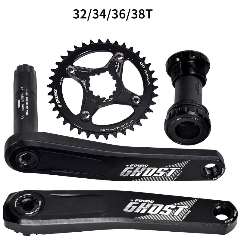 

MTB Crankset 175mm 104BCD GXP Bike Crank Narrow Wide Chainring 32T 34T 36T 38T With Bottom Brackets For SRAM GXP XX1 X9 XO X01