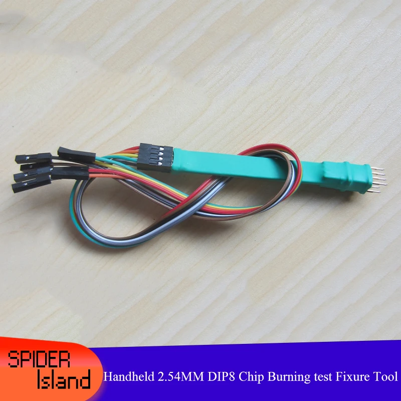 

8Pin DIP8 Chip Programming 2.54mm Programming Test Row Width 6.4mm Handheld Programming Chip Test Tool