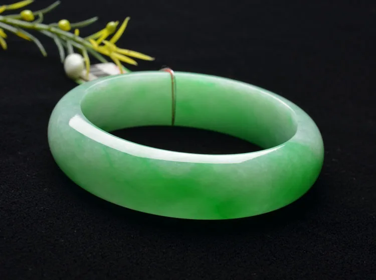 

Zheru ювелирное изделие из натуральной Бирмы jadeite 54-64 мм зеленый браслет элегантное ювелирное изделие принцессы лучший подарок