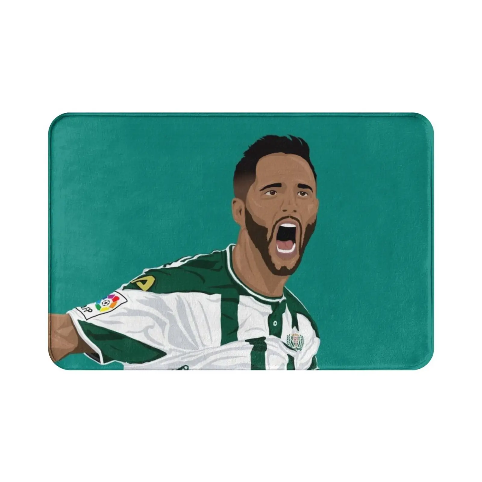 Florin Andone Carpet 1762 Carpet Florin Andone 10 Football Córdoba Romanian Romania Soccer