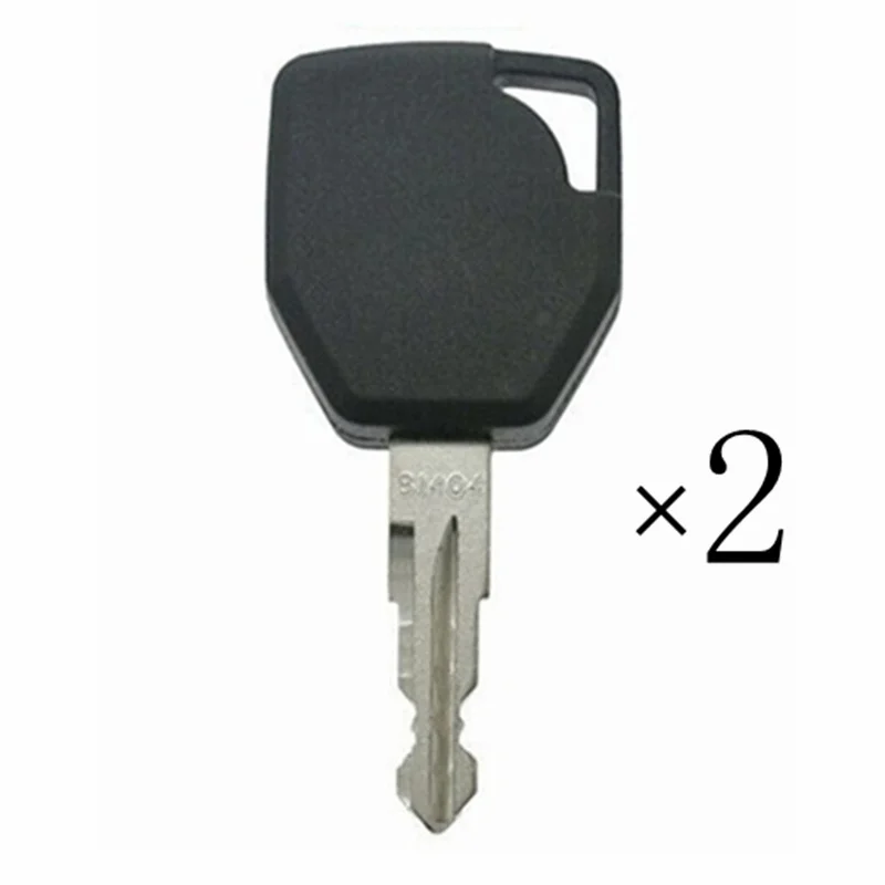 

2pc Ignition Key 81404 For Terex Backhoe 760 820 860 880 970 980