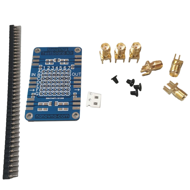 NanoVNA Testboard Kit Durable Accurate Network Analysis Test Board Demo Board High Quality Development Board